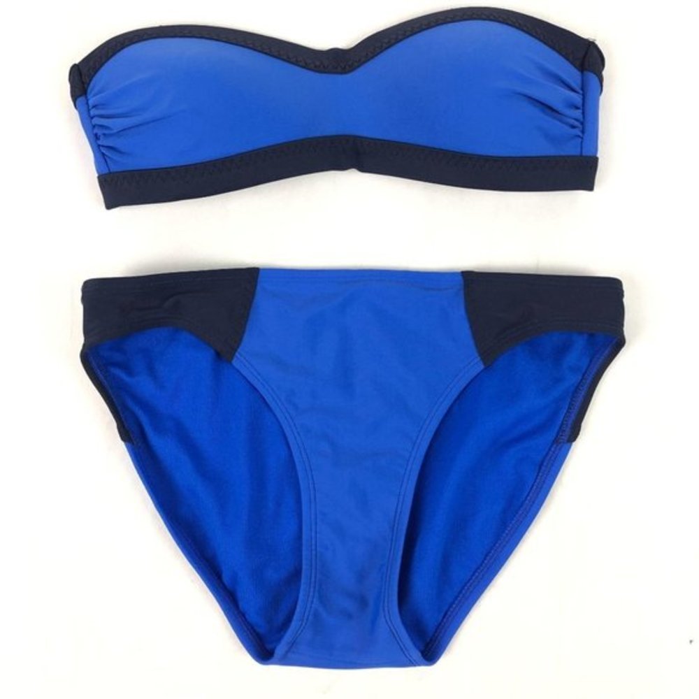 Athleta Bathing Suit Set Blue Size XS Bottoms/